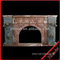 Freestanding Strong Marble Fireplace Mantel Carving YL-B184